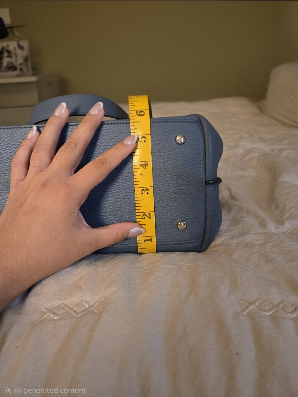 Tod's Blue Leather Women's Bag - Picture 15 of 16
